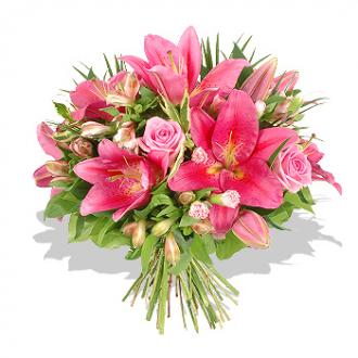 Kytice Pink kvetiny
